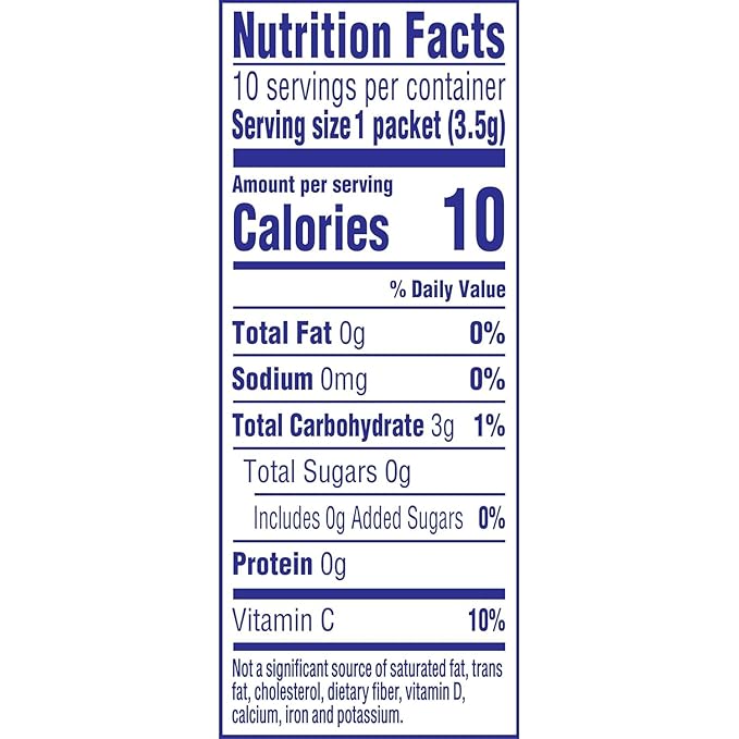 Crystal Light Natural Cherry Pomegranate, 10-Count Boxes (Pack of 4)