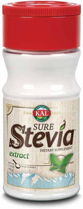 KAL® Sure Stevia Extract Powder, 1.3 OZ. | Best-Tasting, Zero Calorie, Low Glycemic | 730 Servings