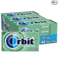 Orbit Sweet Mint Sugar Free Chewing Gum Bulk, 12 Packs, 14 Pieces Each (168 Total)