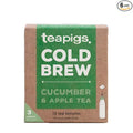 Teapigs Cucumber & Apple Cold Brew Made With Whole Leaves (6 Packs of 10 Tea Bags)