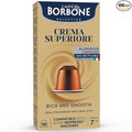 Caffè Borbone Crema Superiore Aluminum Capsules Compatible with Nespresso Original Machines, Medium Roast, 100 Count