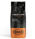 Bristot L'americano Dark Roast Ground Filter Coffee | 100% Arabica | For Pour-over/French Press/Drip | 8oz/226.8g