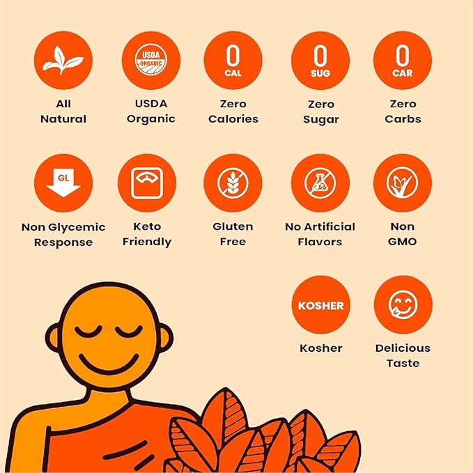 SweetLeaf Unflavored Liquid Monk Fruit - Monk Fruit Liquid Sweetener Drops, Organic Monk Fruit Extract, Zero Calorie Sweetener, Sugar Free, Keto Friendly, Erythritol Free - 1.7 Fl Oz (Pack of 3)