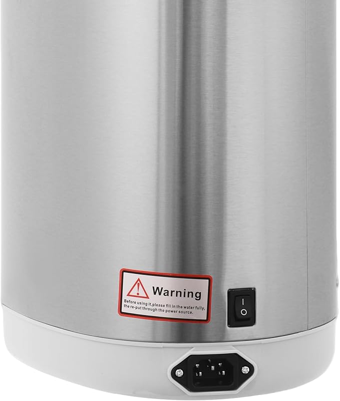4L Electric Kettle, 135OZ Hot Water Urn Pot Dispenser Electric Tea Coffee Kettle with 3 Water Dispensing Modes, 750W Stainless Steel Boiler Warmer for Home Kitchen (Grey)