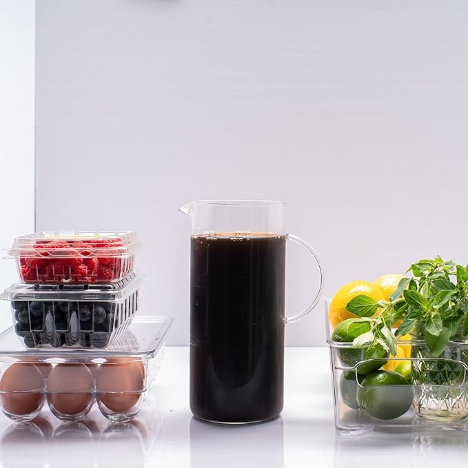 Cold Brew Coffee - Simply Add Water - Makes 3 x 40oz Pitchers of Premium, Ready-to-Drink Coffee. (3 x 40oz, Nensebo Natural)
