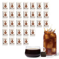Tea Drops 30 Bulk Pack Organic Vanilla Black Bagless Tea - Loose Leaf, Lightly Sweetened, On-The-Go. Plastic-Free - Iced or Hot