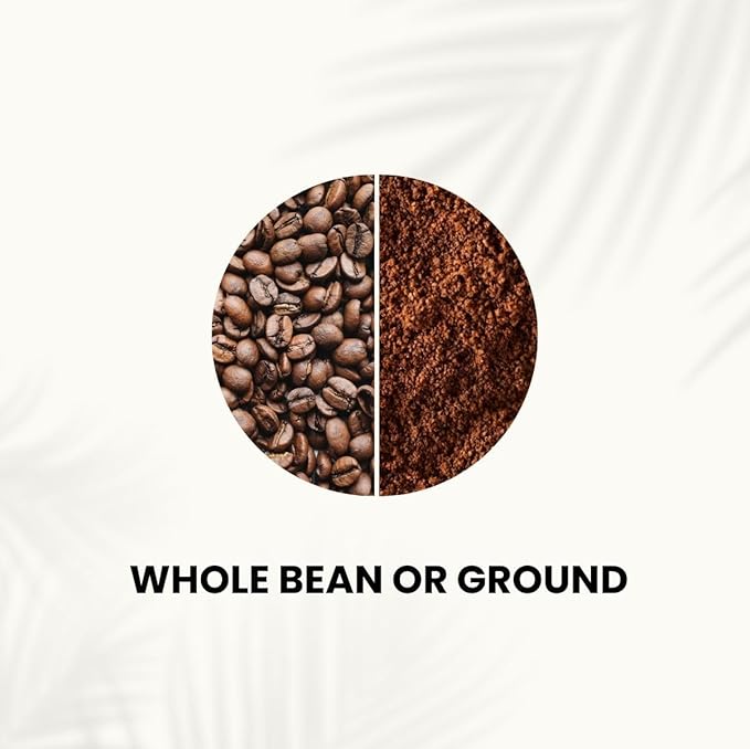 Canopy Point Coffee Guatemala medium air roasted coffee beans - whole bean & ground, specialty small batch roasted to order with maple & nut aroma, unique gourmet pour over (Whole Bean Bulk: 5lbs)