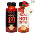 Mike's Hot Honey, Original & Extra Hot, America's #1 Spicy Honey with Chili Peppers, (10oz Bottle, 2 Pack)