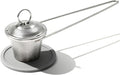 Easy Scoop Tea Infuser with Handle for Loose Leaf Tea, 304 Stainless Steel Tea Strainer Spoon Tea Steeper for Cup and Mug