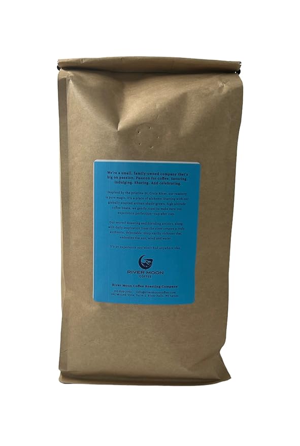 Lucid Blue, Dark Roast Whole Bean Hemp Coffee, 2 lbs, Non-GMO, 100 mg Cold-Pressed Hemp Seed Oil Infused
