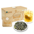 RIANTEA Organic White Tea Bag 36 Count - Cold Brew Loose Leaf Tea Bags, Biodegradable Corn Fiber Sachets, Full-Leaf, Eco-Conscious Iced Tea, Refreshing & Smooth Flavor
