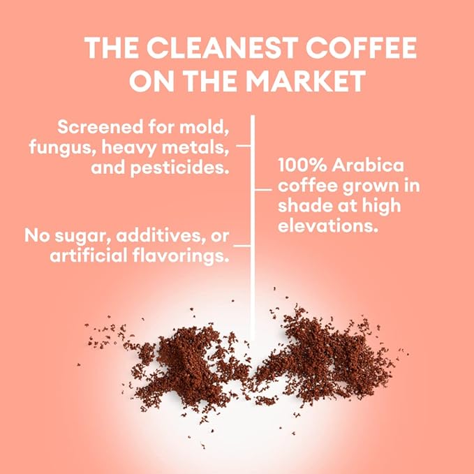 Cusa Tea & Coffee | Premium Instant Medium Roast | Rainforest Alliance Certified Arabica Beans | Hot or Cold Brew Drink Mix Packets (30 Single Servings)