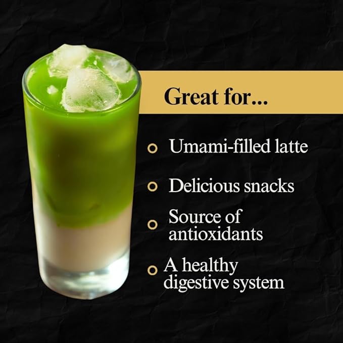 YEDOENSIS Premium Matcha - Organic Japanese Green Tea Matcha Powder, JAS Certified Organic Vegan Gluten-Free (100g)