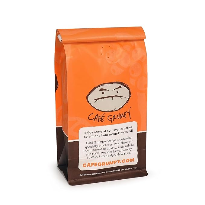 Café Grumpy Premium Fresh Whole Bean Coffee, Single Origin El Salvador, Medium Roast Arabica, Pour Over Cold Brew French Press Coffee Beans