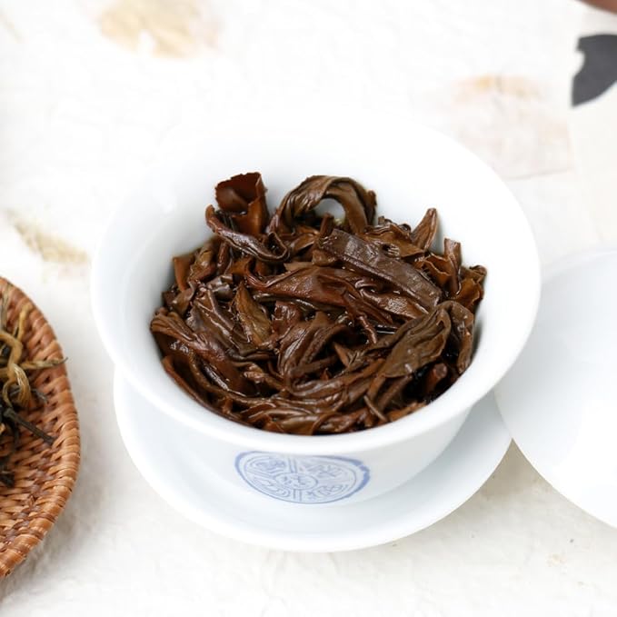 SANRAN Black Tea Loose Leaf, Yunnan Mi Ya Dianhong Cha, 6oz
