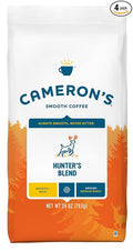 Cameron's Coffee Hunter's Blend Ground Coffee, Medium Roast, 100% Arabica, 28-Ounce Bag, (Pack of 4)
