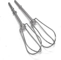 Replacement W10490648 Stainless Steel Hand Mixer Turbo Beater- Exact Compatible with KitchenAid & Whirlpool Mixers - KHM2B, W10490648, KHM5, AP5644233, AP5644233, PS4082859