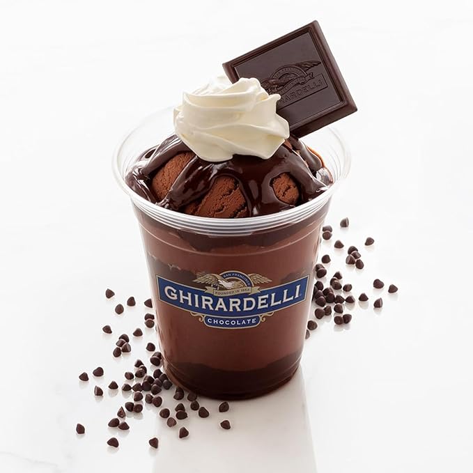 Ghirardelli Flavored Sauce Variety Pack | 16 oz Bottles (Pack of 3) | Chocolate, Caramel, and Sea Salt Caramel Dessert Toppings for Coffee, Ice Cream, and Baking Recipes