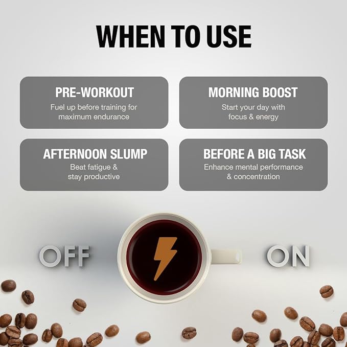 Premium Shilajit Coffee 2000mg - Arabica Coffee, Medium Roast | For energy, Focus & Stamina | 75% Fulvic Acid & 85+ Trace Mineral | Adaptogenic for Vitality & Wellness (30 Count)