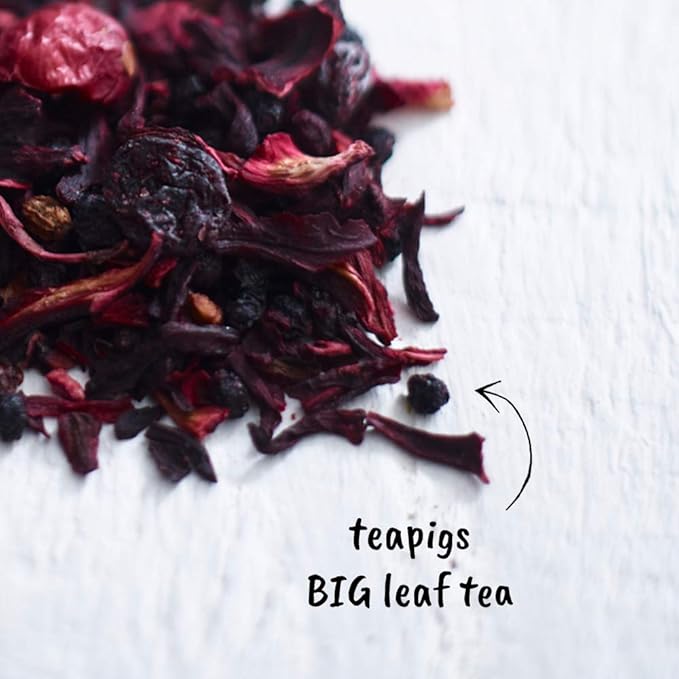 Teapigs Super Fruit Loose Tea Made with Whole Fruit (1 Pack of 200g)