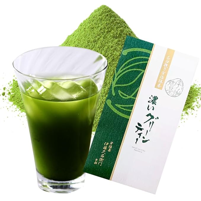 ITOHKYUEMON KYOTO Uji Matcha Strong Green Tea (Sweetened) – 0.17lb(80g) JAPAN