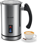 Electric Milk Frother, Milk Steamer for Coffee, Automatic Hot and Cold Milk Foam Froth Maker, Milk Warmer Foamer for Latte, Cappuccinos, Macchiato, 8.1oz/240 ml