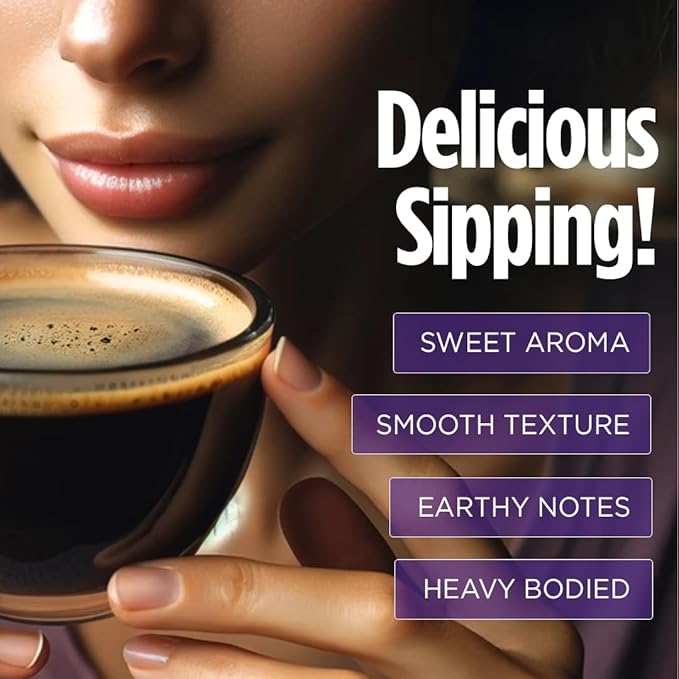 VitaCup Focus Mushroom Instant Coffee | For Memory & Clarity Support | with Fiber, Chaga, Lion’s Mane | D3 & B Vitamins | Medium Roast 100% Arabica & Robusta Instant Coffee | 30 Servings