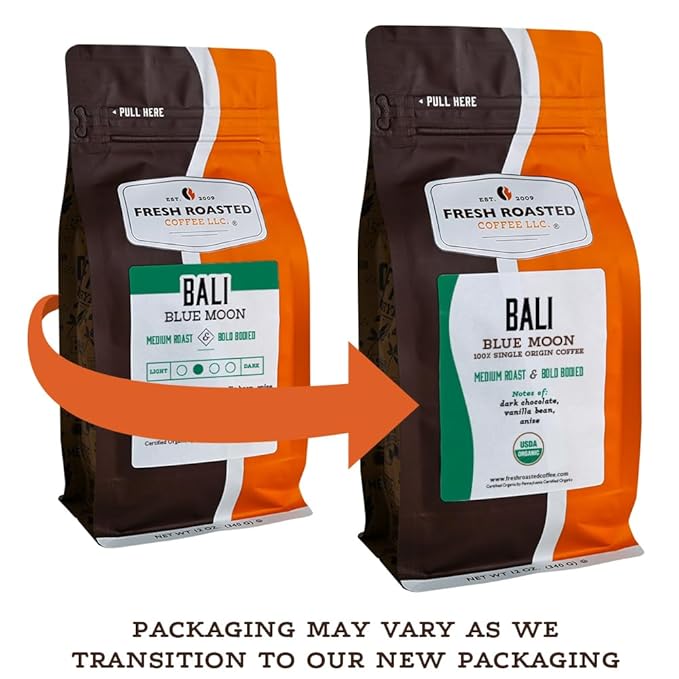 Fresh Roasted Coffee, Organic Honduran Marcala | USDA Organic, 100% Single Origin, Kosher | Medium Roast 2 lb (32 oz) Ground