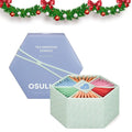 OSULLOC TEA VARIATION ESSENCE (42 Count, 6 Types x 7 ea), Christmas gift guide, Premium Tea Gift Set, Special Thank You Card attached