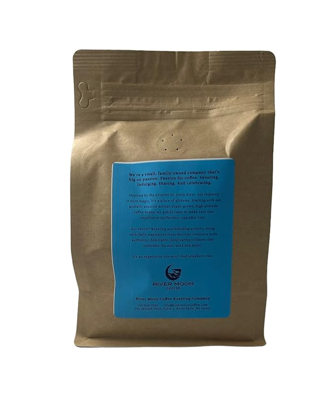 Lucid Blue, Dark Roast Whole Bean Hemp Coffee, 12 Ounce, Non-GMO, 100 mg Cold-Pressed Hemp Seed Oil Infused