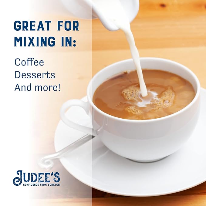 Judee's Gluten Free Powdered Milk - Gluten-Free Ingredient for Baking & Cooking - Nut-Free Whole Milk Powder & Shelf-Stable for Travel & Storage - Pack of 1, 24 oz, Made in USA