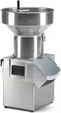 Sammic CA-61 Commercial Vegetable Prep Machine, 2200 lbs/hr Output, Fixed Speed 365 RPM, Semi-Automatic Hopper, Stainless Steel, Countertop Continuous Feed Food Processor, 1.5 HP, 120V