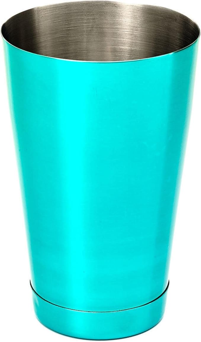 Barfly Cocktail Tin, Small 18 oz (532 ml), Teal,M37083TL