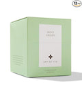 Art of Tea | Mint Green Tea | 12 Count Pyramid Tea Bag Sachets