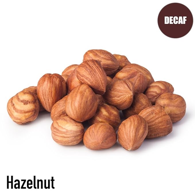 Hazelnut Flavored Decaf Coffee, Whole Bean, Fresh Roasted, 5 lbs