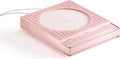 2026 New Smart Coffee Mug Warmer for Desk, Electric Cup Warmer with Auto Shut Off & Timer, 4 Temp Settings, Fast Heating Plate for Coffee, Tea, Candle Warmer, Smart Gift for Office & Home Use(Pink)