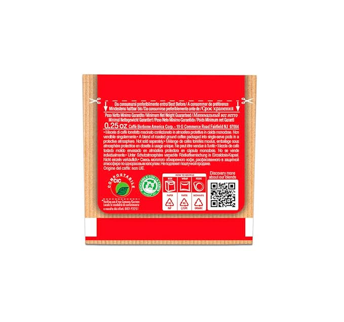 Caffè Borbone Espresso Paper Pods (50 Count) - Variety Pack, Single-Serve ESE Pods Roasted in Italy