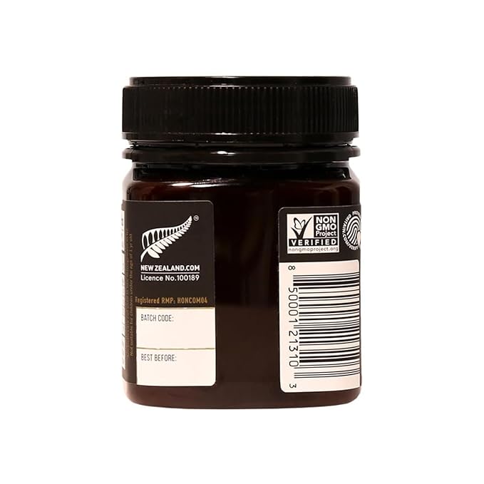 Taylor Pass Honey Co Manuka Honey UMF 10+ MGO 263+ | Monofloral, Sustainable Premium New Zealand Honey | Certified Non-GMO, Halal, BPA-Free Jar | 8.83oz