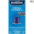 Caffè Borbone Crema Classica Aluminum Capsules Compatible with Nespresso Original Machines, Medium Roast, 100 Count