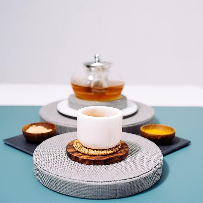 Uncle Lee’s Imperial Organic Chai Tea, Naturally Caffeine Free Golden Turmeric Ginger Tea, Organic Cinnamon, Chicory, Cardamom, Stevia, Clove & Black Pepper, 4 Pack of 18 Tea Bags per Box