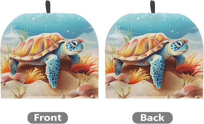 Sea Turtle Tea Cozy for Teapot Insulated Beach Teapot Cozy for Women Tea Cosy for Teapot Home Kitchen Decorative Teapot Cover