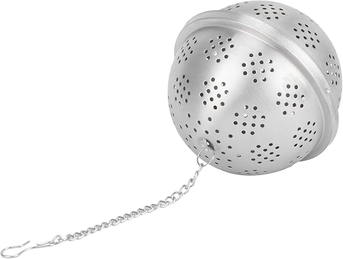 304 Stainless Steel Tea Strainer Infuser Seasoning Filter Mesh Design Kitchen Accessories(M)