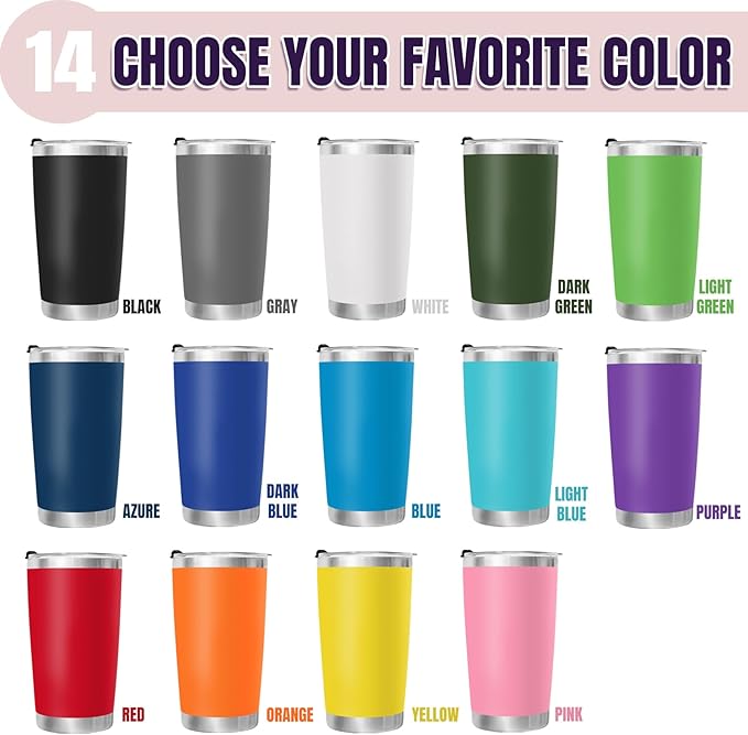 Personalized Tumbler with Name, Custom Stainless Steel 20oz Tumbler with lid and straw, Custom Mothers Birthday Gifts for Dad Mom Sister Friend Christmas (20oz engraved new)