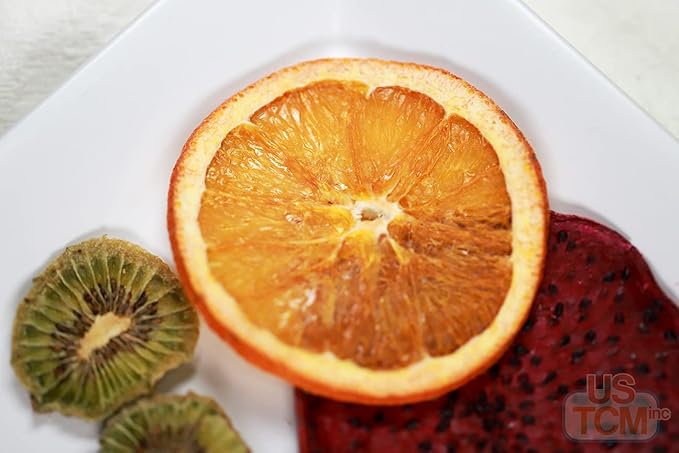 USTCM JoyFull Mixed Fruit Infusions Fruit Tea Single Pack All Natural Dried Fruits Mixed Flavors Make Perfect Tea! 15g (Red Dragon Fruit, Tangerine, Kiwi, Pack of 3)