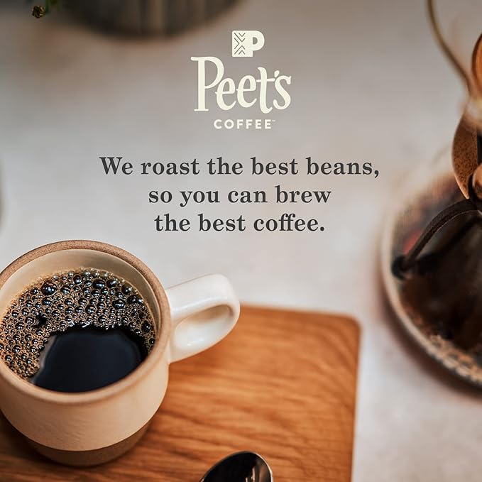 Peet's Coffee, Medium Roast Single Serve Coffee Pods - Café Domingo 32 Count (1 Box of 32 Pods)