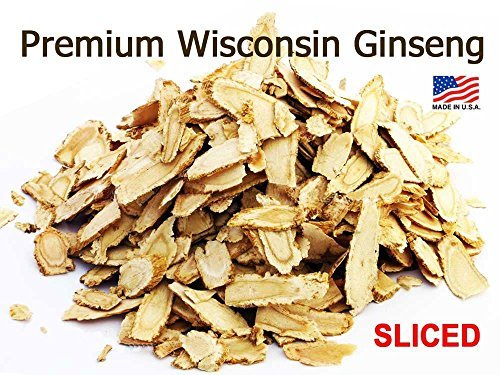 OMURA ORGANIC American Ginseng Slices Cultivated by OMURA, Pack 4 OZ