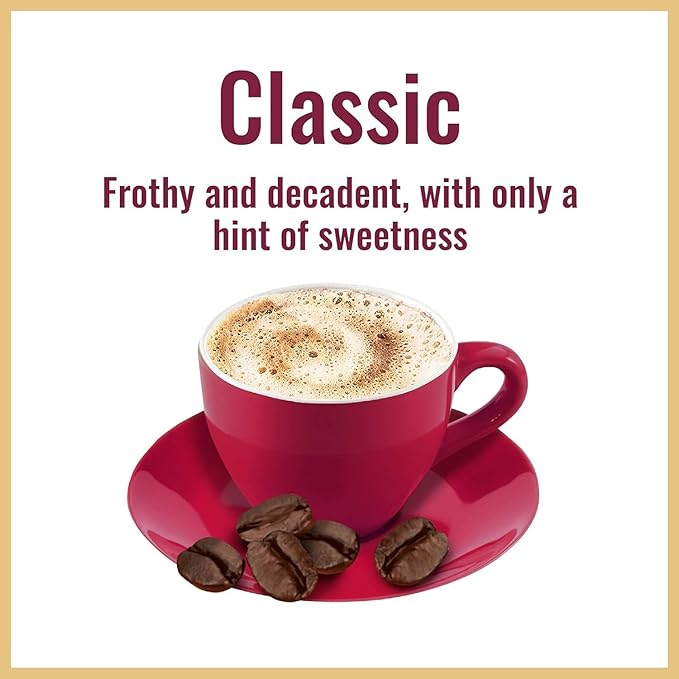 Hills Bros. Flavor Coffee (Classic Cappuccino, 14 Ounce (Pack of 4)
