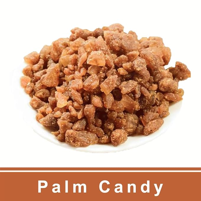 Yamkay Palm Candy Panakarkandu | Organic Palm Sugar Karkandu | Authentic Indian Palm Candy | Pure Palm Sugar | Natural Sweetener for Cooking & Baking (300 GM, Palm Candy)