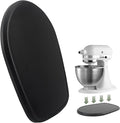Compatible with Kitchen Aid Mixer Slider for 4.5-5 QT Stand Mixer, Bamboo Sliding Board Upgrade Thicker Sliders, Kitchen Aid Sliders for Countertop, Mixer Slider Mat for Kitchen Aid Stand Mixer Black