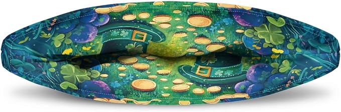 Rainbow Tea Pot Cover Keep Warm Teapot Insulation Cover Green Hat Tea Cozies Covers for St. Patrick's Day Home Decor Teapot Dust Protector